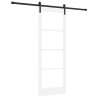Porte Coulissante avec Ensemble Accastillage 'ORKDAL'Blanc 78x211 cm 