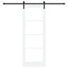Porte Coulissante avec Ensemble Accastillage 'ORKDAL'Blanc 78x211 cm 