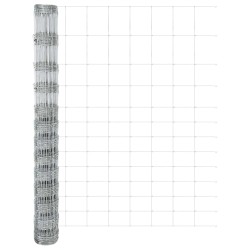 Poteaux de clôture 22 pcs U-Channel 150 cm Acier galvanisé 