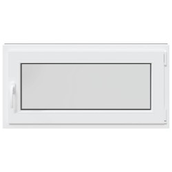 Fenêtre de sous-sol« RISOR » 100 x 50 cm oscillo-battante DIN droite anthracite 