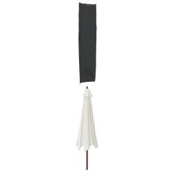 Housse de parapluie de jardin noir 240x57/57 cm oxford 420D 