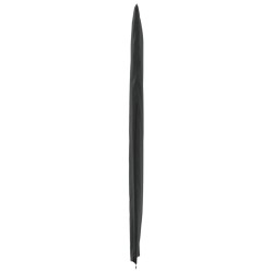 Housse de parapluie de jardin noir 240x57/57 cm oxford 420D 