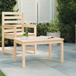 Table de jardin 82,5x50,5x45 cm bois massif de pin 
