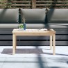 Table de jardin 82,5x50,5x45 cm bois massif de pin 