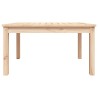 Table de jardin 82,5x50,5x45 cm bois massif de pin 