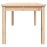 Table de jardin 82,5x50,5x45 cm bois massif de pin 