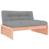 Canapé central 120x80 cm bois massif douglas 