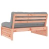 Canapé central 120x80 cm bois massif douglas 