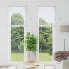 Store de Fenêtre avec des rideaux Autre Blanc 80 x 220 cm Aluminium 
