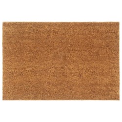 Tapis de porte naturel 60x90 cm fibre de coco touffeté 