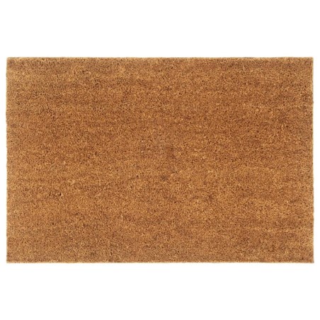 Tapis de porte naturel 60x90 cm fibre de coco touffeté 