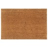 Tapis de porte naturel 60x90 cm fibre de coco touffeté 
