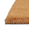 Tapis de porte naturel 60x90 cm fibre de coco touffeté 