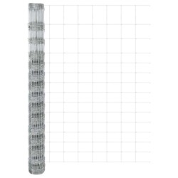 Poteaux de clôture 22 pcs U-Channel 160 cm en acier galvanisé 