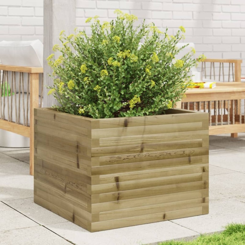 Jardinière 60x60x46 cm bois de pin imprégné Jardinière 60x60x46 cm bois de pin imprégné