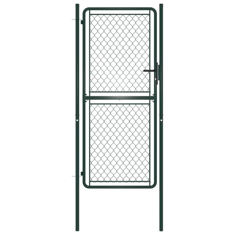 Portillon Acier 100 x 175 cm Vert 