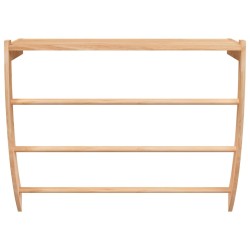 Porte-serviette 60x25,5x49 cm Bois massif de noyer 
