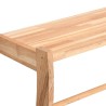 Porte-serviette 60x25,5x49 cm Bois massif de noyer 