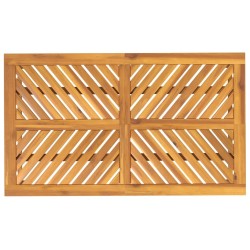 Table à manger de jardin 150x90x74 cm bois d'acacia solide 