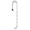 Échelle de piscine 54x38x211 cm acier inoxydable 304 