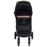 Poussette pour bébé 3-en-1 Anthracite Acier 