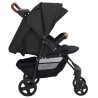 Poussette pour bébé 3-en-1 Anthracite Acier 