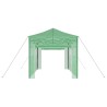 Serre avec toit Vert 280 x 410 x 315 cm Acier 