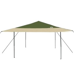 Tente à abri Vert 400 x 400 x 227 / 236 / 245 cm Tissu Oxford 