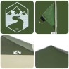 Tente à abri Vert 400 x 400 x 227 / 236 / 245 cm Tissu Oxford 