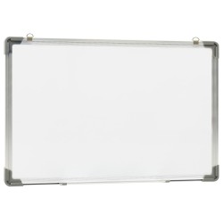 Tableau blanc magnétique effaçable à sec Blanc 60x40 cm Acier 