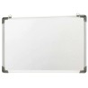 Tableau blanc magnétique effaçable à sec Blanc 60x40 cm Acier 