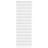 Store zèbre blanc 85x230 cm largeur du tissu 80,9 cm polyester 