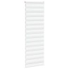 Store zèbre blanc 85x230 cm largeur du tissu 80,9 cm polyester 