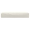 Coussin de palette crème mélangé 60x60x9,5 cm tissu 