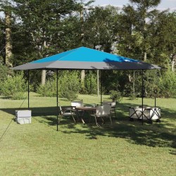 Tente à abri Bleu 400 x 400 x 227 / 236 / 245 cm Tissu Oxford 