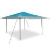 Tente à abri Bleu 400 x 400 x 227 / 236 / 245 cm Tissu Oxford 