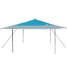 Tente à abri Bleu 400 x 400 x 227 / 236 / 245 cm Tissu Oxford 