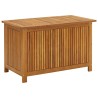 Boîte de rangement de jardin 90x50x58 cm bois d'acacia massif 
