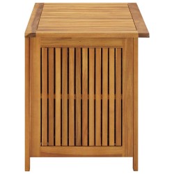 Boîte de rangement de jardin 90x50x58 cm bois d'acacia massif 