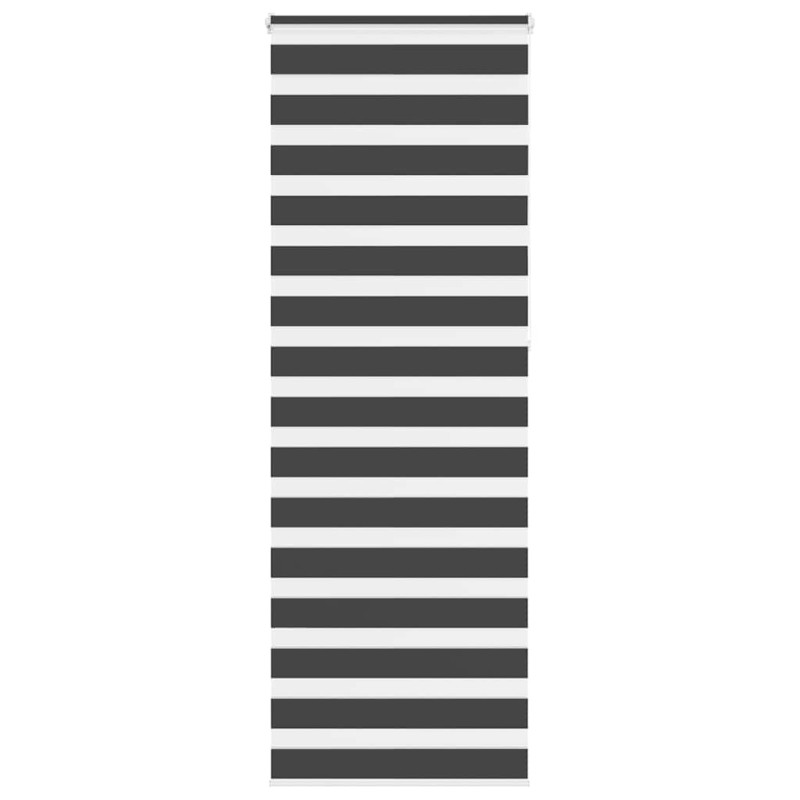 Store zèbre noir 85x230 cm largeur du tissu 80,9 cm polyester 