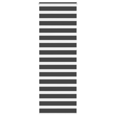 Store zèbre noir 85x230 cm largeur du tissu 80,9 cm polyester 