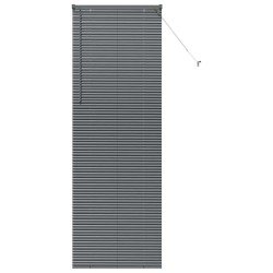 Store de Fenêtre Gris foncé 80 x 220 cm Aluminium 