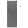 Store de Fenêtre Gris foncé 80 x 220 cm Aluminium 