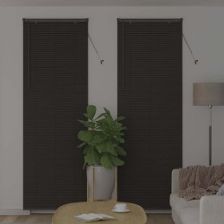 Store de Fenêtre Gris foncé 80 x 220 cm Aluminium 