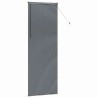 Store de Fenêtre Gris foncé 80 x 220 cm Aluminium 