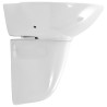 Lavabo mural céramique blanc 690x520x210 mm 