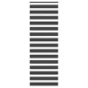 Store zèbre noir 90x200 cm largeur du tissu 85,9 cm polyester 