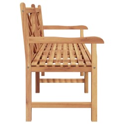 Banc de jardin Marron 228 x 60 x 90 cm Bois de teck solide 