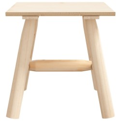 Table d'appoint 49x49x50 cm bois massif d'épicéa  