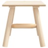 Table d'appoint 49x49x50 cm bois massif d'épicéa  